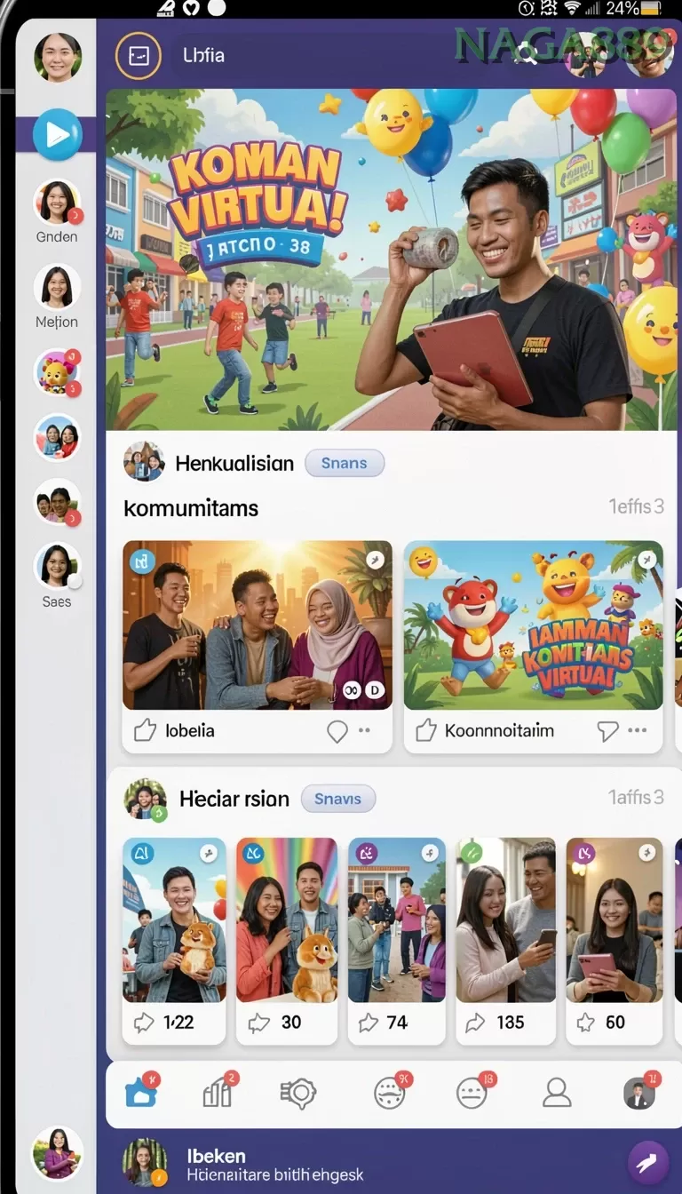 Cuplikan layar PANTERA303 — menu navigasi